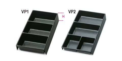 Termoformati portaminuterie in materiale plastico per tutti i modelli di cassettiere: C22S. C23S. C23SC