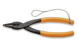 Pinze a becchi diritti per anelli elastici di sicurezza. per fori manici ricoperti in PVC H-SAFE