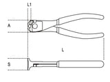 Tronchesi a grande effetto a taglienti frontali manici ricoperti con 2 strati di PVC antiscivolo