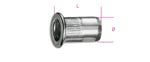 Rivetti in alluminio filettati per 1742-1742A-1946KF